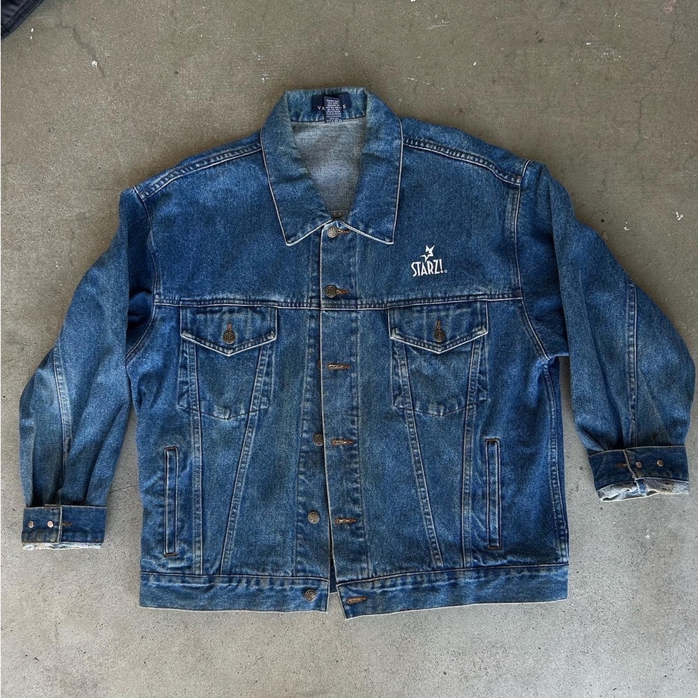 1990s Stars heavyweight denim jacket